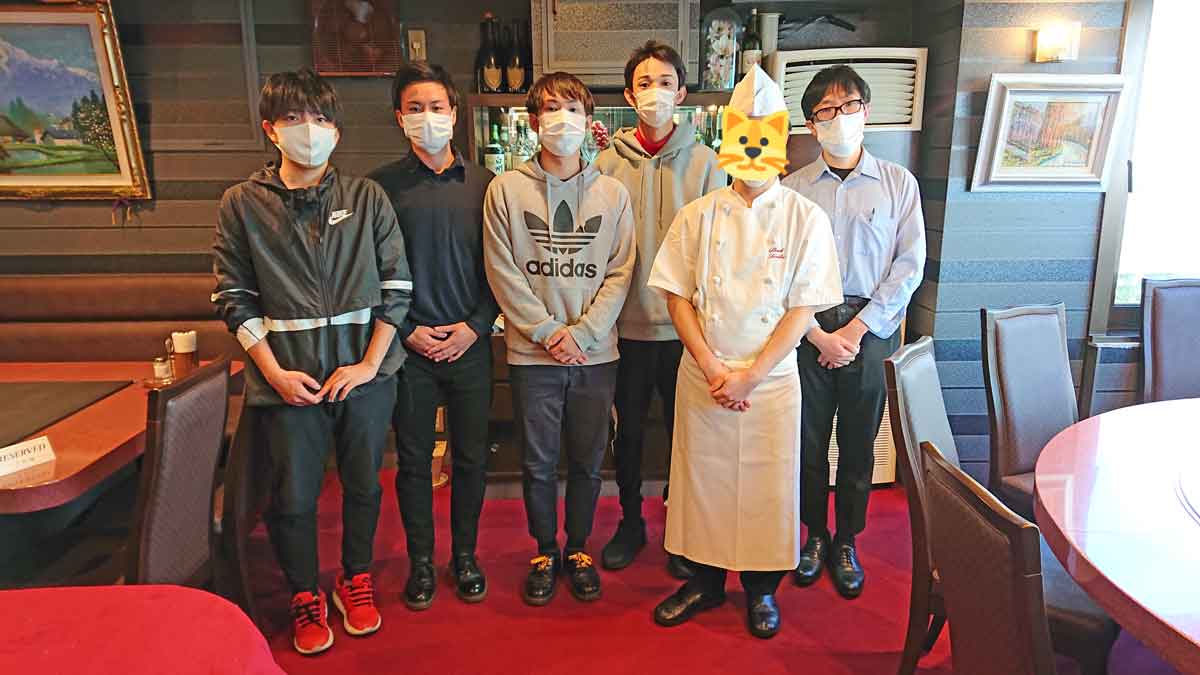 帝京大学の学生さん