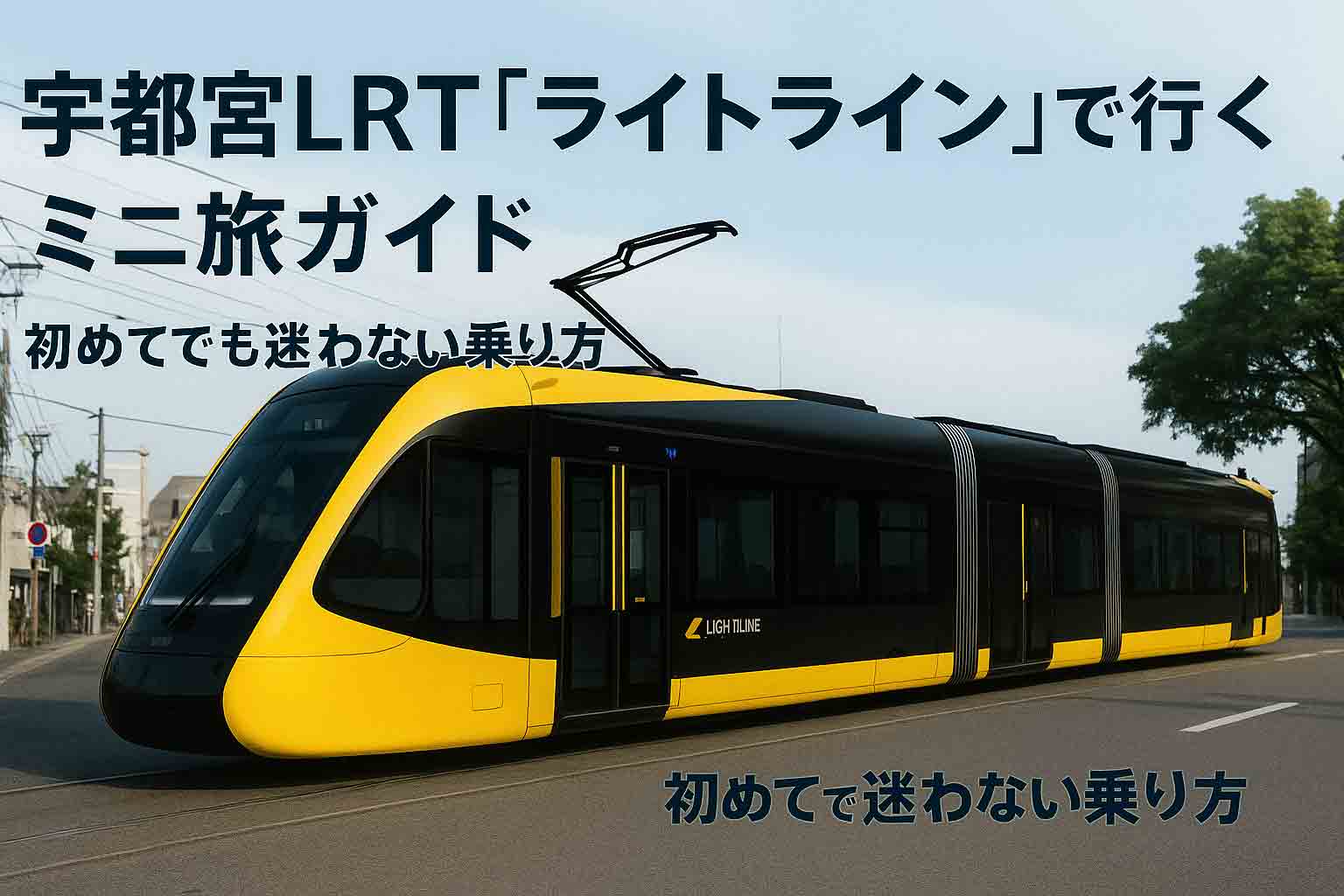 宇都宮LRT（ライトライン）で行くミニ旅ガイド｜初めてでも迷わない – 栃木県宇都宮の鉄板焼きステーキ世里花 [公式]