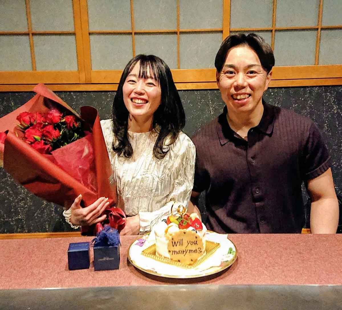 プロポーズ記念写真イメージ